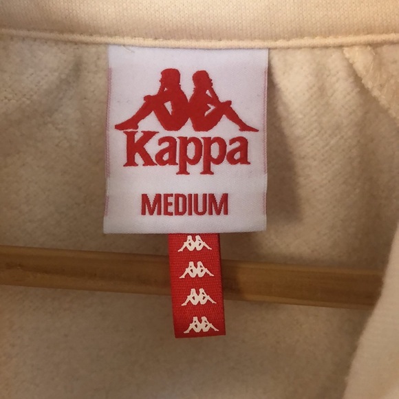 KAPPA Cream Half Zip Sweatshirt - Picture 7 of 9